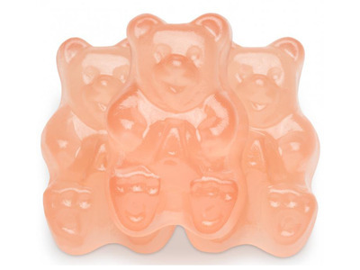 Groovy Pink Grapefruit Gummi Bears 4/5lb